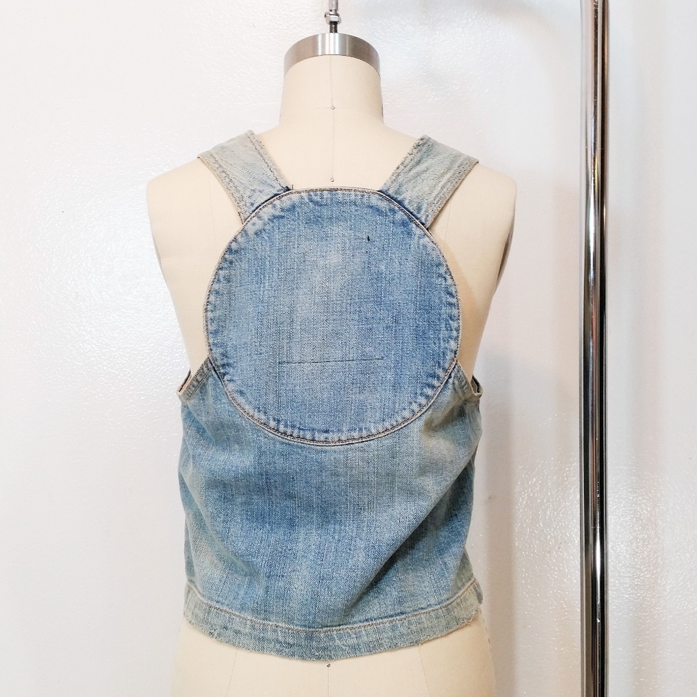 Current Elliott The Circle Vest Denim - Picture 4 of 8